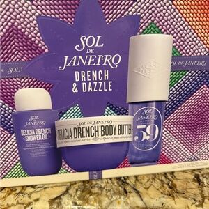 Sol de Janeiro Drench & Dazzle Body Care Set - Purple